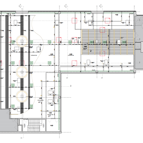 MOE Educational Centre – Ceiling and Interior Coordination Package 2 Coodrinated Reflected Ceiling Plan